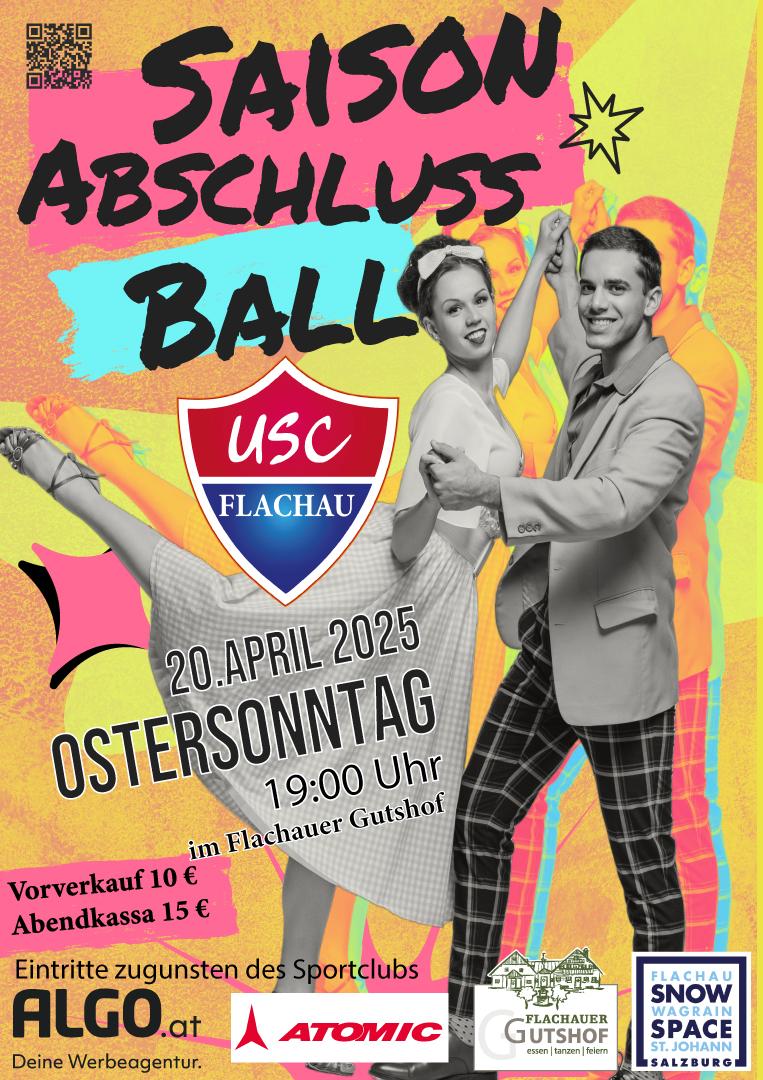 Einladung Saisonabschlussball Flachau